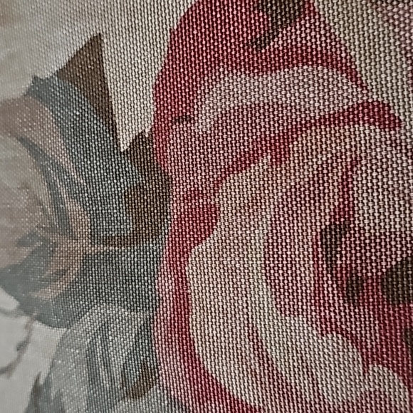 Custom chabby chic floral throw pillow high-end fabric - Picture 6 of 7